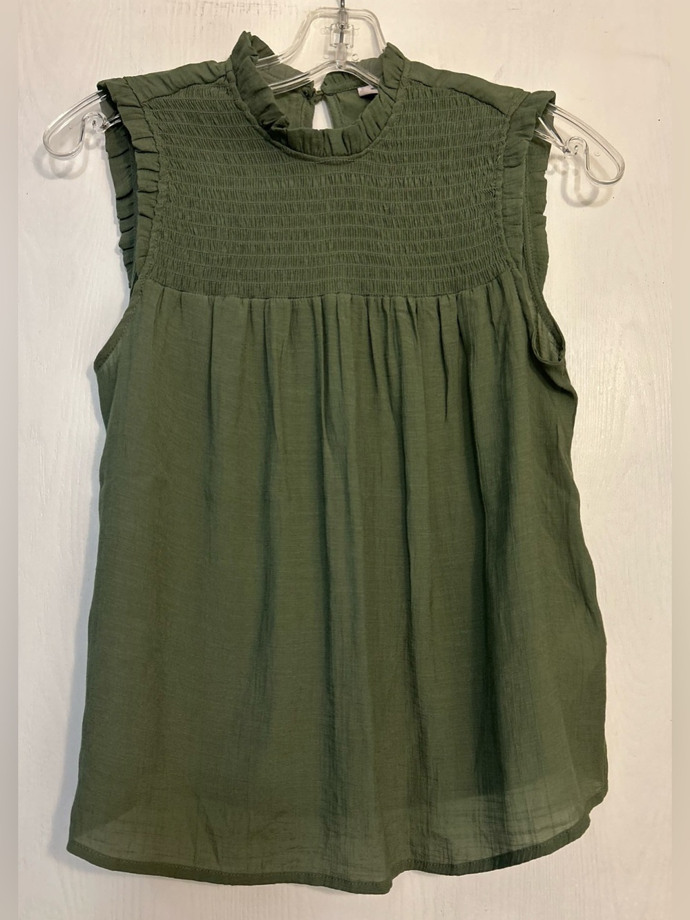 Nanette Lepore Romantic Ruffle Cottagecore Flutter Sleeve Ladies Top, Size Small